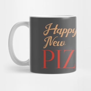 Happy New Pizza Mug